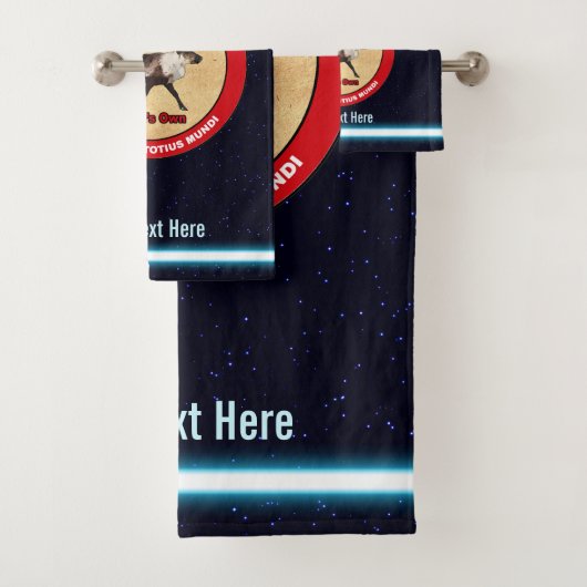 Der Weihnachtsmann - 1. Polar Airlift-Squadron Badhandtuch Set (Insitu)