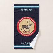 Der Weihnachtsmann - 1. Polar Airlift-Squadron Badhandtuch Set (Handtuch)