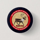 Der Weihnachtsmann - 1. Polar Airlift-Squadron Button (Vorderseite)