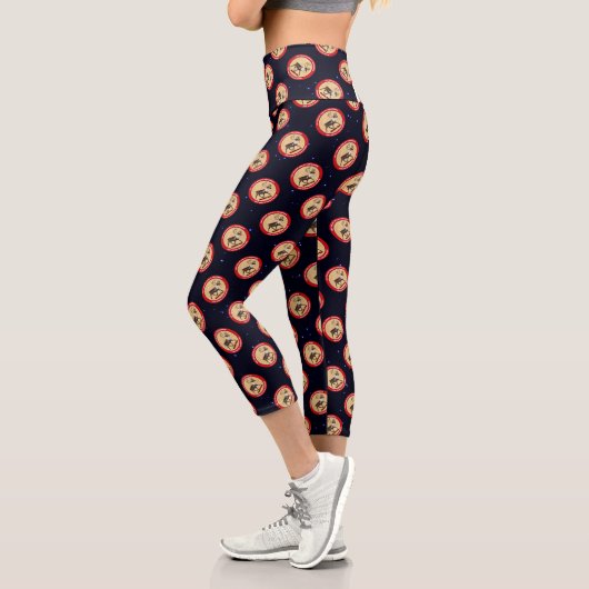 Der Weihnachtsmann - 1. Polar Airlift-Squadron Capri Leggings (Links)