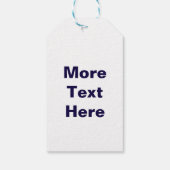 Der Weihnachtsmann - 1. Polar Airlift-Squadron Geschenkanhänger (Rückseite)