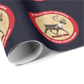 Der Weihnachtsmann - 1. Polar Airlift-Squadron Geschenkpapier (Rolleneckpunkt)