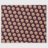 Der Weihnachtsmann - 1. Polar Airlift-Squadron Geschenkpapier (Flach)