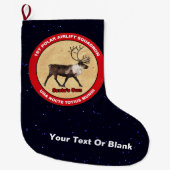 Der Weihnachtsmann - 1. Polar Airlift-Squadron Großer Weihnachtsstrumpf (Vorderseite)