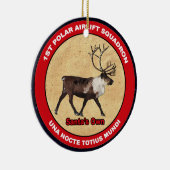 Der Weihnachtsmann - 1. Polar Airlift-Squadron Keramikornament (Rechts)