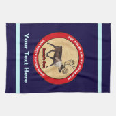 Der Weihnachtsmann - 1. Polar Airlift-Squadron Küchentuch (Horizontal)