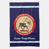 Der Weihnachtsmann - 1. Polar Airlift-Squadron Küchentuch (Vertikal)