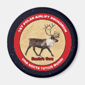 Der Weihnachtsmann - 1. Polar Airlift-Squadron Magnet (Vorne)