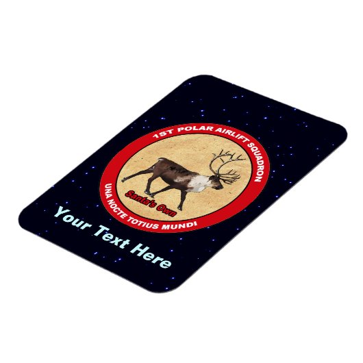 Der Weihnachtsmann - 1. Polar Airlift-Squadron Magnet (Linke Seite)