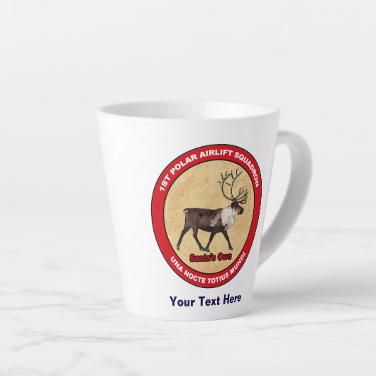 Der Weihnachtsmann - 1. Polar Airlift-Squadron Milchtasse (Rechte Ecke)