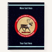 Der Weihnachtsmann - 1. Polar Airlift-Squadron Notizblock (Vorderseite)