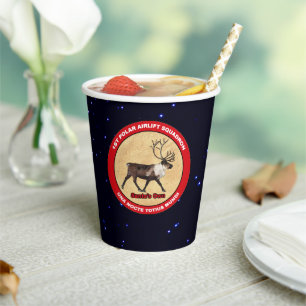 Der Weihnachtsmann - 1. Polar Airlift Squadron Pap Pappbecher