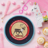 Der Weihnachtsmann - 1. Polar Airlift-Squadron Pappteller (Party)