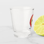 Der Weihnachtsmann - 1. Polar Airlift-Squadron Schnapsglas (Links)