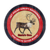 Der Weihnachtsmann - 1. Polar Airlift-Squadron Schneidebrett (Vorderseite)
