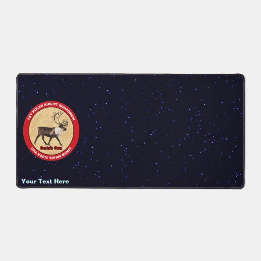 Der Weihnachtsmann - 1. Polar Airlift-Squadron Schreibtischunterlage (Vorderseite)