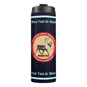 Der Weihnachtsmann - 1. Polar Airlift-Squadron Thermosbecher