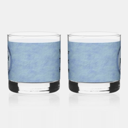 Der Weihnachtsmann - 1. Polar Airlift-Squadron Whiskyglas (Links)
