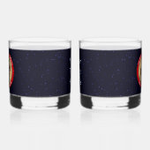 Der Weihnachtsmann - 1. Polar Airlift-Squadron Whiskyglas (Links)