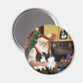 Der Weihnachtsmann 2 Japanischer Kinn Magnet (Vorderseite/Rückseite)
