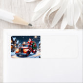 Der Weihnachtsmann auf dem Lastwagen (Insitu)