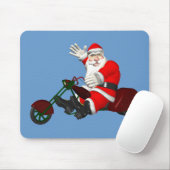 Der Weihnachtsmann auf dem Motortrick Mousepad (Mit Mouse)