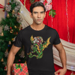 Der Weihnachtsmann auf einem fliegenden Drachen, d T-Shirt<br><div class="desc">Vorstellung unserer festlichen 🎅 Weihnachten T - Shirt! 🐉 Sie sich bereit, Ihren Kleiderschrank mit unserem exklusiven Design "Santa Claus On A Flying Dragon Carriage Gifts" mit einem Hauch von Urlaubsmagie zu versehen. 🎁 🎄 Features: 🎅 Jolly Old Saint Nick mit einem majestätischen Drachen 🎁 Weihnachtsgeschenke aus dem Himmel 🐲...</div>