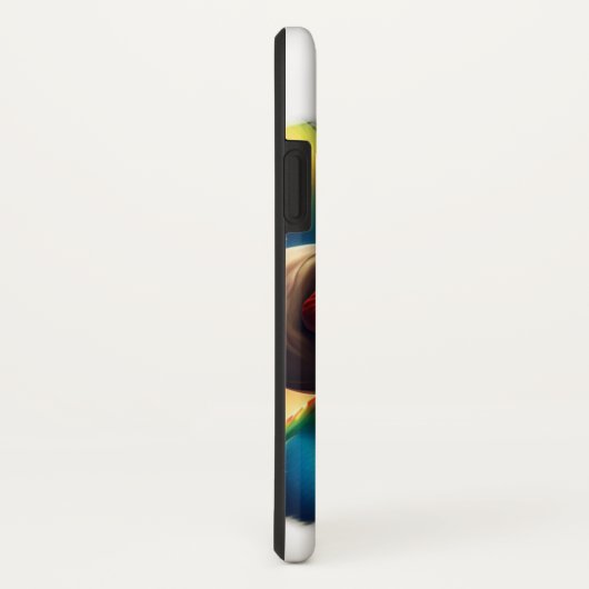 Der Weihnachtsmann auf einem T-Rex Case-Mate iPhone Hülle (Hinten/Rechts)