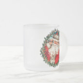 Der Weihnachtsmann auf Seilhandys Mattglastasse (VorderseiteRechts)