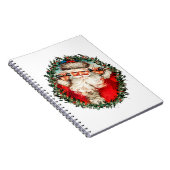 Der Weihnachtsmann auf Seilhandys Notizblock (Rechte Seite)