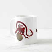 Der Weihnachtsmann aus dem Weltraum Kaffeetasse (Vorderseite Links)