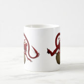 Der Weihnachtsmann aus dem Weltraum Kaffeetasse (Mittel)