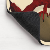 Der Weihnachtsmann aus dem Weltraum Mousepad (Ecke)