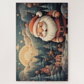 Der Weihnachtsmann beobachtet dich Puzzle (Vertikal)