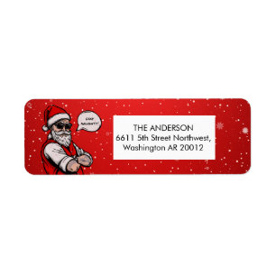 Der Weihnachtsmann Bleibe Naughty Funny