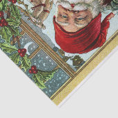 Der Weihnachtsmann bringt Geschenke! Seidenpapier (Ausschnitt)