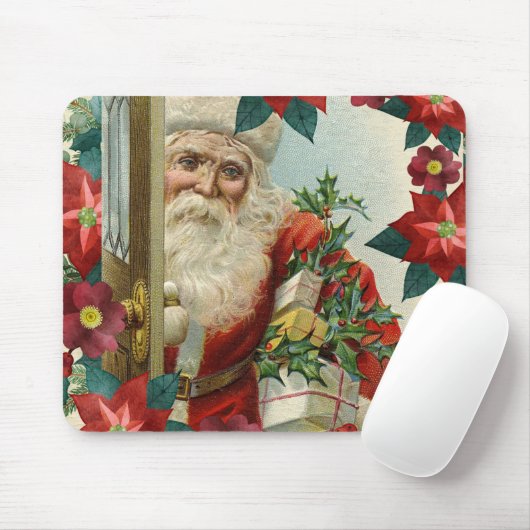 Der Weihnachtsmann bringt Geschenke und Geschenke Mousepad (Mit Mouse)