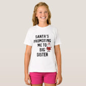 Der Weihnachtsmann bringt mich zu großen Schwester T-Shirt (Vorne ganz)