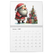 Der Weihnachtsmann das ganze Jahr Kalender (Jan 2027)