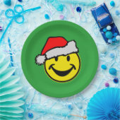 Der Weihnachtsmann, dein Rückgrat. Ideen Pappteller (Party)
