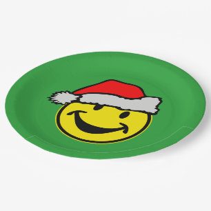Der Weihnachtsmann, dein Rückgrat. Ideen Pappteller