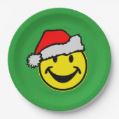 Der Weihnachtsmann, dein Rückgrat. Ideen Pappteller (Vorderseite)