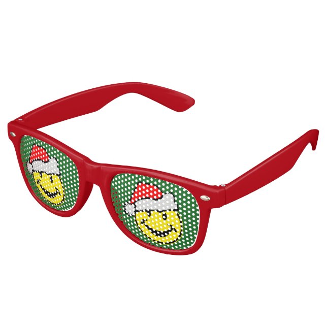 Der Weihnachtsmann, dein Rückgrat. Ideen Sonnenbrille (Schrägansicht)
