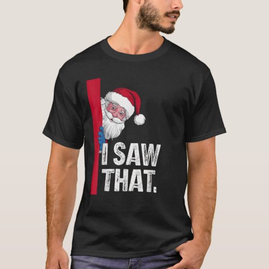 Der Weihnachtsmann, den ich gesehen habe, ist Weih T-Shirt (Vorderseite)