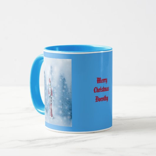 Der Weihnachtsmann: die letzten Jahre Tasse (Vorderseite Links)