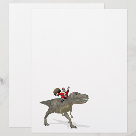 Der Weihnachtsmann fährt auf Trex (Vorne/Hinten)