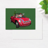Der Weihnachtsmann fährt eine Mini (Schreibtisch)