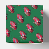 Der Weihnachtsmann fährt eine Mini Geschenkschachtel (Oben)
