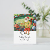 Der Weihnachtsmann feiert im Juli Weihnachten (Stehend Vorderseite)