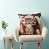 Der Weihnachtsmann feiert Weihnachten.. zweimal! Kissen (Stuhl )